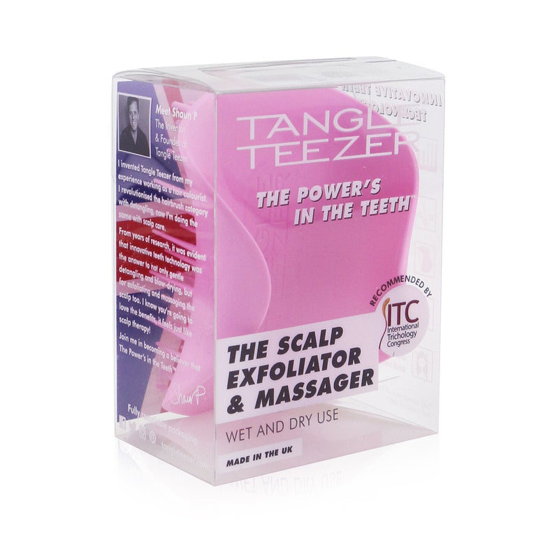 Tangle Teezer The Scalp Exfoliator & Massager Brush - # Pretty Pink  1pc