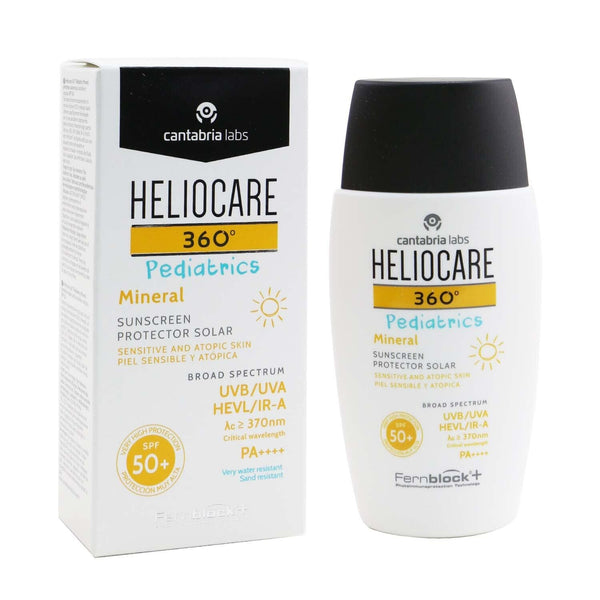 Heliocare by Cantabria Labs Heliocare 360 Pediatrics Mineral Sunscreen For Kids SPF50 (Very Water Resistant & Sand Resistant)  50ml/1.7oz