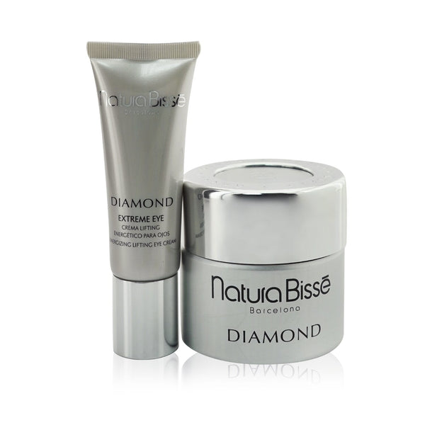 Natura Bisse Diamond Gift Set: 1x Diamond Cream 50ml + 1x Diamond Extreme Eye 25ml  2pcs