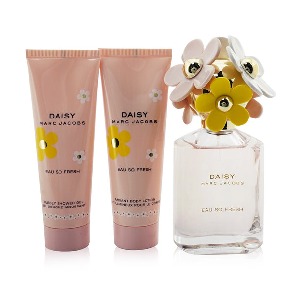 Marc Jacobs Daisy Eau So Fresh Coffret: Eau De Toilette Spray 75ml/2.5oz + Body Lotion 75ml/2.5oz + Shower Gel 75ml/2.5oz  3pcs