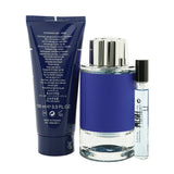 Montblanc Explorer Ultra Blue Coffret: EDP Spray 100ml + EDP Spray 7.5ml + Shower Gel 100ml  3pcs