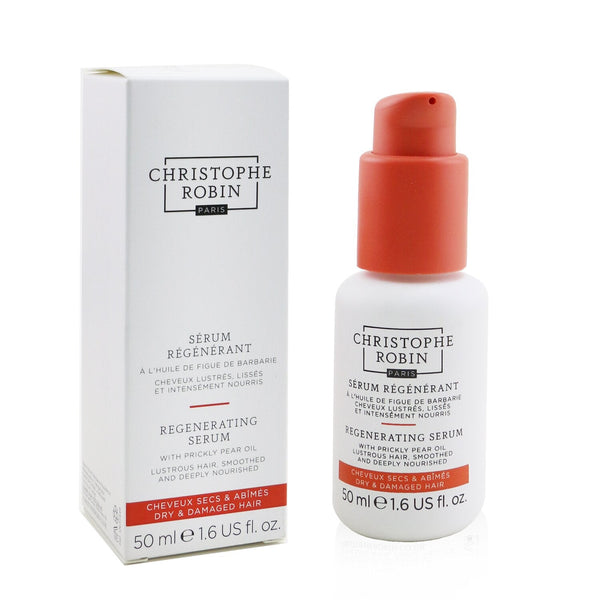 Christophe Robin Regenerating Serum with Prickly Pear Oil - Dry & Damaged Hair  50ml/1.6oz