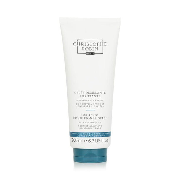 Christophe Robin Purifying Conditioner Gelee with Sea Minerals - Sensitive Scalp & Dry Ends 200ml/6.7oz