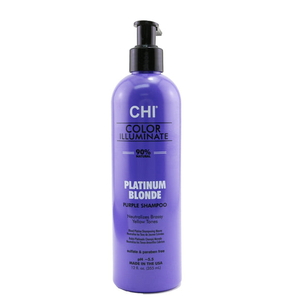CHI Ionic Color Illuminate Shampoo - # Platinum Blonde Purple Shampoo  355ml/12oz