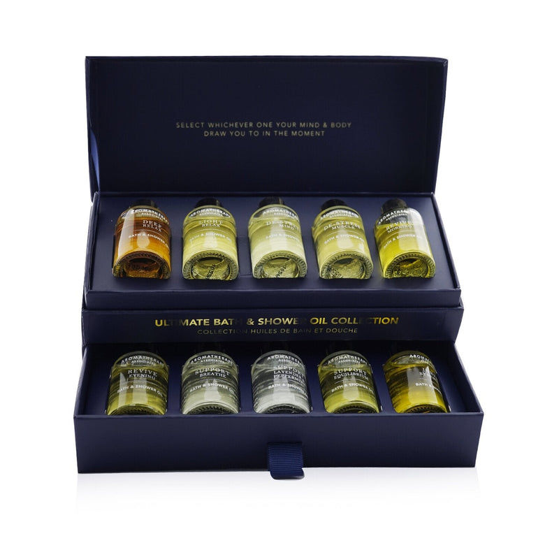 Aromatherapy Associates Ultimate Bath & Shower Oil Collection  10x9ml/0.3oz