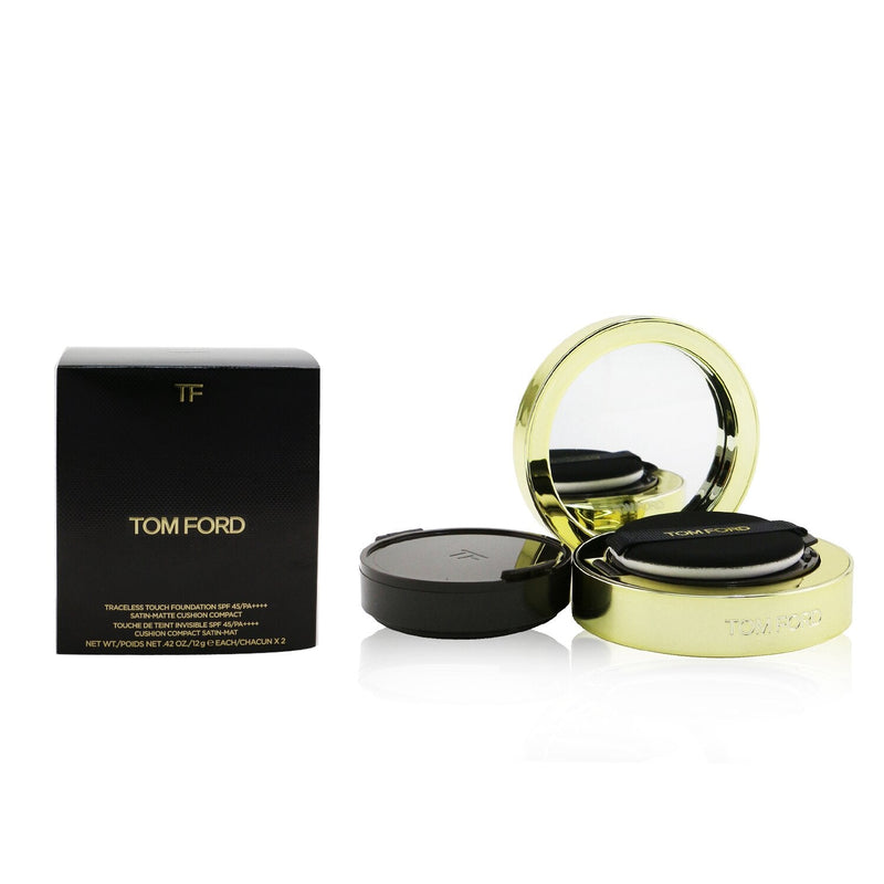 Tom Ford Traceless Touch Foundation Cushion Compact SPF 45 With Extra Refill - # 1.3 Nude Ivory  2x12g/0.42oz