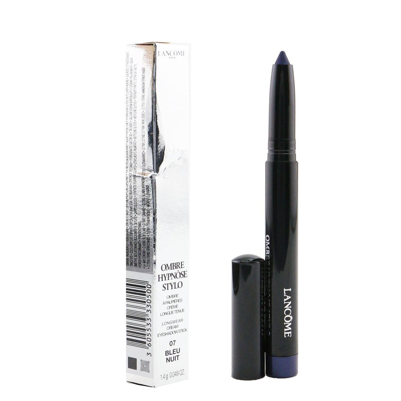 Lancome Ombre Hypnose Stylo Longwear Cream Eyeshadow Stick - # 07 Bleu Nuit  1.4g/0.049oz