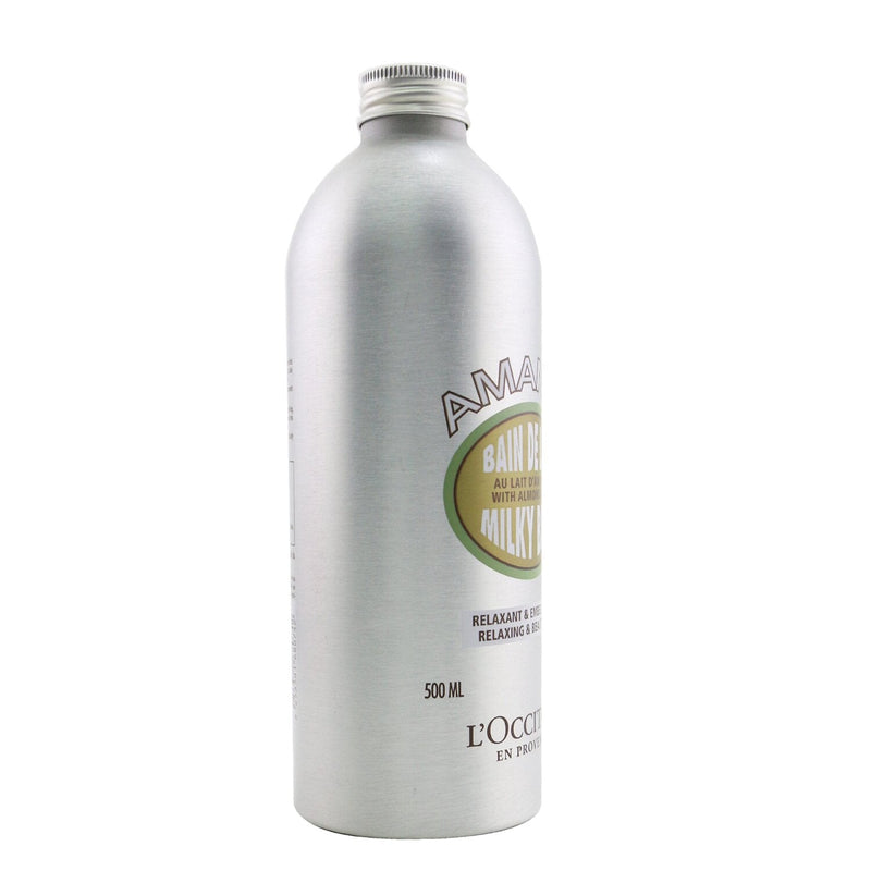 L'Occitane Almond Milky Bath With Almond Milk - Relaxing & Beautifying  500ml/16.9oz