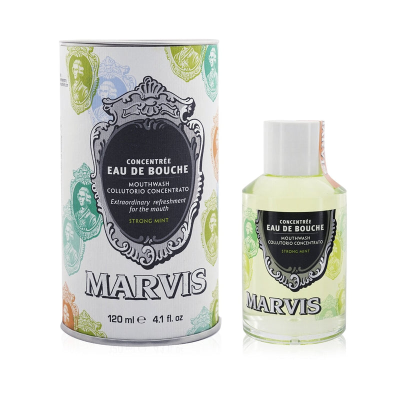 Marvis Eau De Bouche Concentree (Concentrated) Mouthwash - Strong Mint  120ml/4.1oz