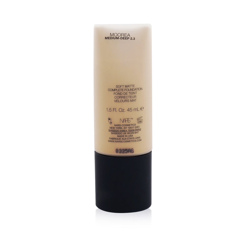 NARS Soft Matte Complete Foundation - # Moorea (Medium-Deep 2.3) (Box Slightly Damaged)  45ml/1.5oz