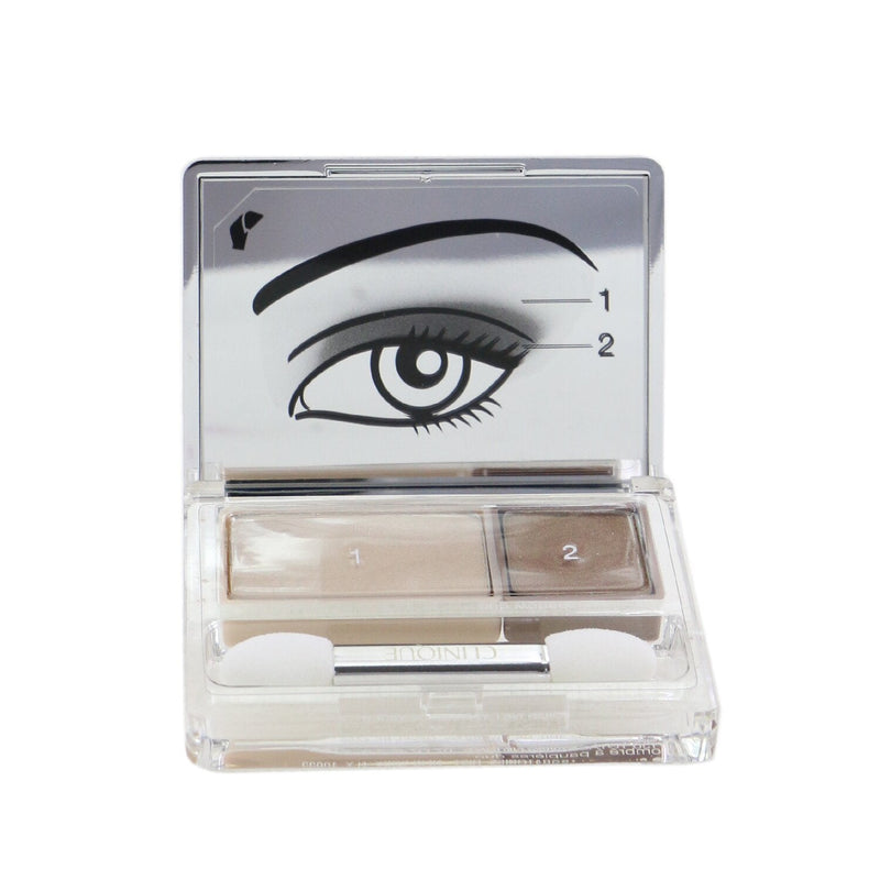 Clinique All About Shadow Duo - # 15 Uptown Downtown  2.2g/0.07oz