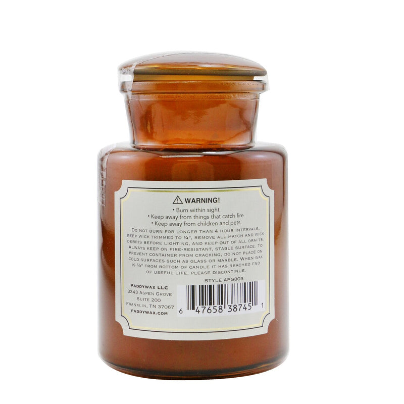 Paddywax Apothecary Candle - Geranium & Basil  226g/8oz