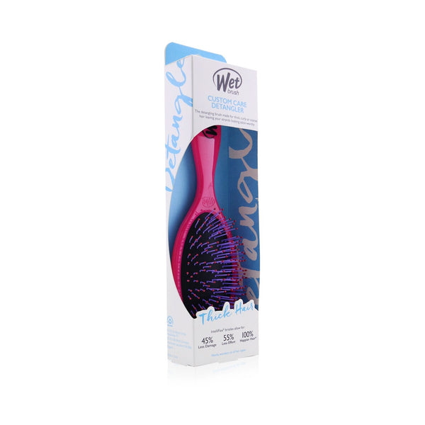 Wet Brush Custom Care Detangler Thick Hair Brush - # Pink  1pc