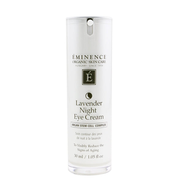 Eminence Lavender Age Corrective Night Eye Cream - For Normal to Dry Skin, especially Mature (Box Slightly Damaged)  30ml/1.05oz