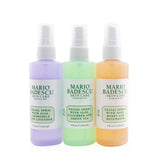 Mario Badescu Spritz. Mist. Glow. Set: Facial Spray With Aloe, Cucumber And Green Tea +  Facial Spray With Aloe, Herbs & Rosewater + Facial Spray With Aloe, Chamomile & Lavender  3x 118ml/4oz