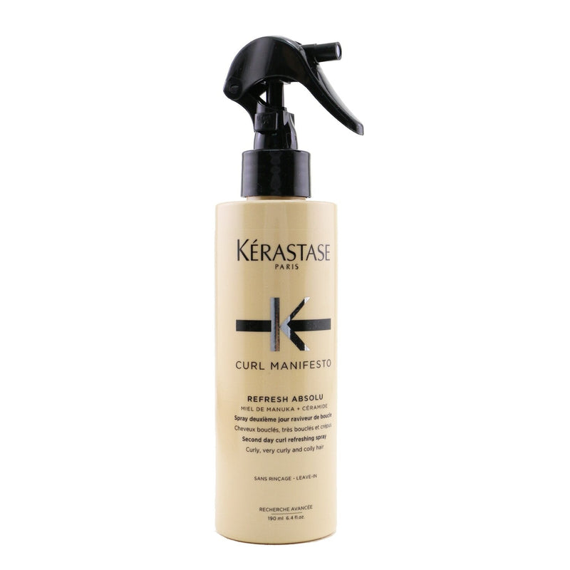 Kerastase Curl Manifesto Refresh Absolu Second Day Curl Refreshing Spray (For Curly, Very Curly & Coily Hair)  190ml/6.4oz