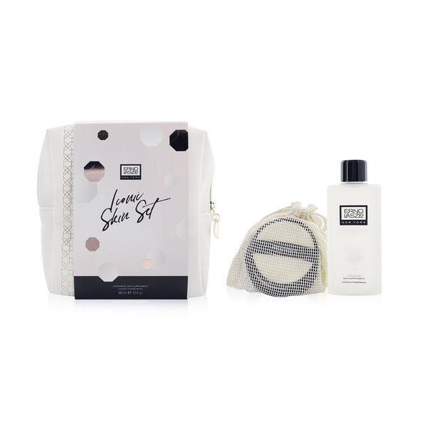 Erno Laszlo Iconic Skin Set: Hydraphel Skin Supplement 360ml+ 10x Reusable Toner Pads+ Bag  11pcs+1bag
