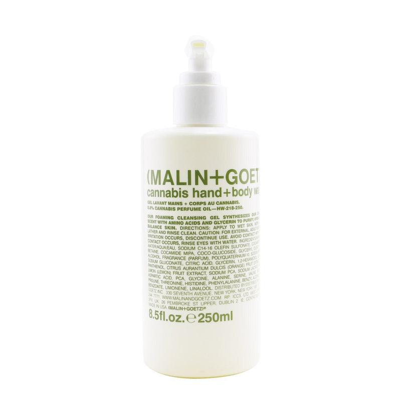 MALIN+GOETZ Cannabis Hand+Body Wash  250ml/8.5oz