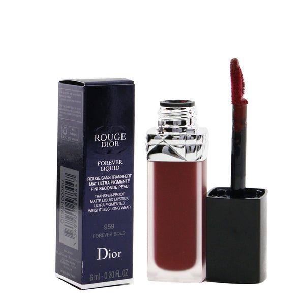 Christian Dior Rouge Dior Forever Matte Liquid Lipstick - # 959 Forever Bold  6ml/0.2oz