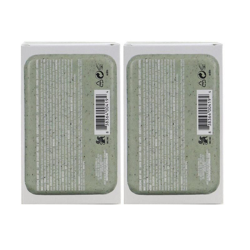 Baxter Of California Exfoliating Body Bar Duo Pack  2x198g/7oz