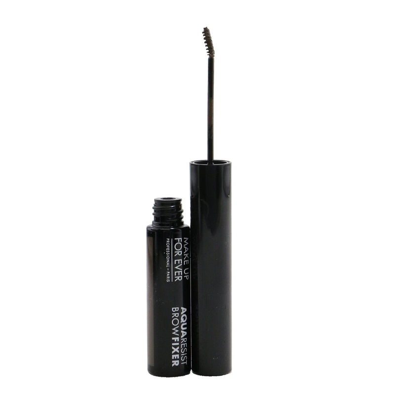 Make Up For Ever Aqua Resist Brow Fixer 24H Waterproof Micro Brush Tinted Gel - # 40 Medium Brown  3.5ml/0.11oz
