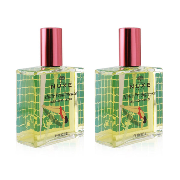 Nuxe Huile Prodigieuse Dry Oil Duo Pack - Penninghen Limited Edition (Red)  2x100ml/3.3oz