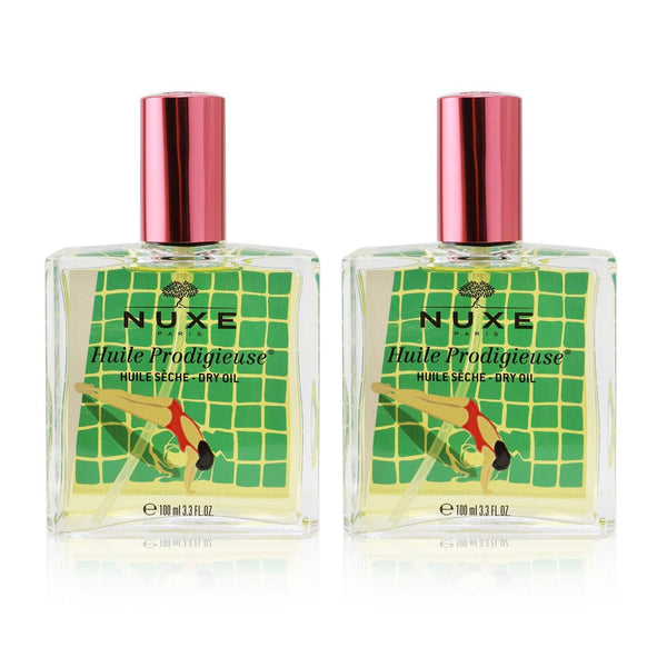 Nuxe Huile Prodigieuse Dry Oil Duo Pack - Penninghen Limited Edition (Red)  2x100ml/3.3oz