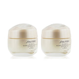 Shiseido Benefiance Wrinkle Smoothing Day Cream SPF 23 Duo Pack (Unboxed)  2x50ml/1.8oz