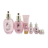 Whoo (The History Of Whoo) Gongjinhyang: Soo Vital Hydrating Set:  Balancer (150ml+20ml) + Emulsion (110ml+20ml) + Cream 4ml + Foam Cleanser 40ml (Exp. Date 05/2022)  6pcs