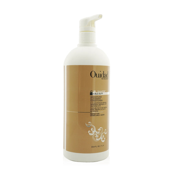 Ouidad Curl Shaper Double Duty Weightless Cleansing Conditioner (For Loose Curls + Waves)  1000ml/33.8oz