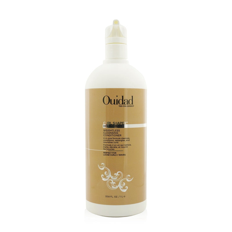 Ouidad Curl Shaper Double Duty Weightless Cleansing Conditioner (For Loose Curls + Waves)  1000ml/33.8oz