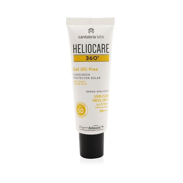 Heliocare by Cantabria Labs Heliocare 360 Gel - Oil Free (Dry Touch) SPF50 (Box Slightly Damaged)  50ml/1.7oz