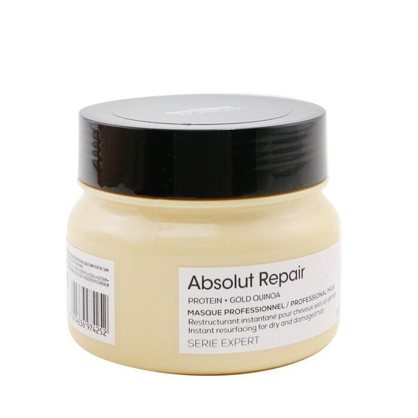 L'Oreal Professionnel Serie Expert - Absolut Repair Gold Quinoa + Protein Instant Resurfacing Mask (For Dry and Damaged Hair) 250ml/8.5oz