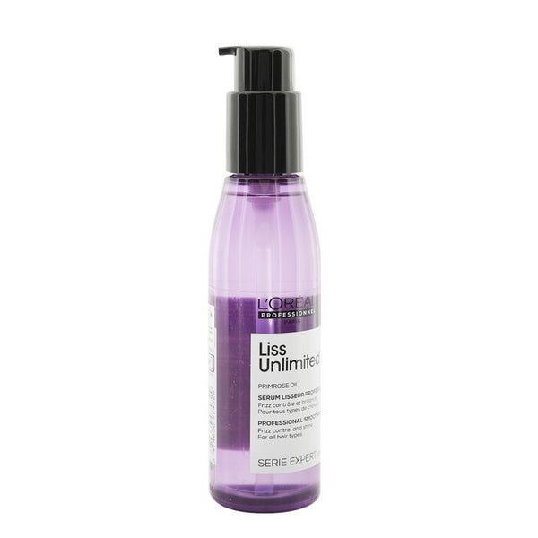 L'Oreal Professionnel Serie Expert - Liss Unlimited Primrose Oil Frizz Control & Shine Smoother Serum (All Hair Type) 125ml/4.2oz
