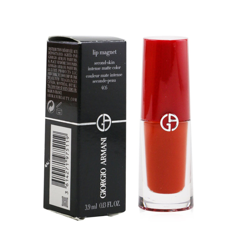 Giorgio Armani Lip Magnet Second Skin Intense Matte Color - # 405 Vermillon  3.9ml/0.13oz