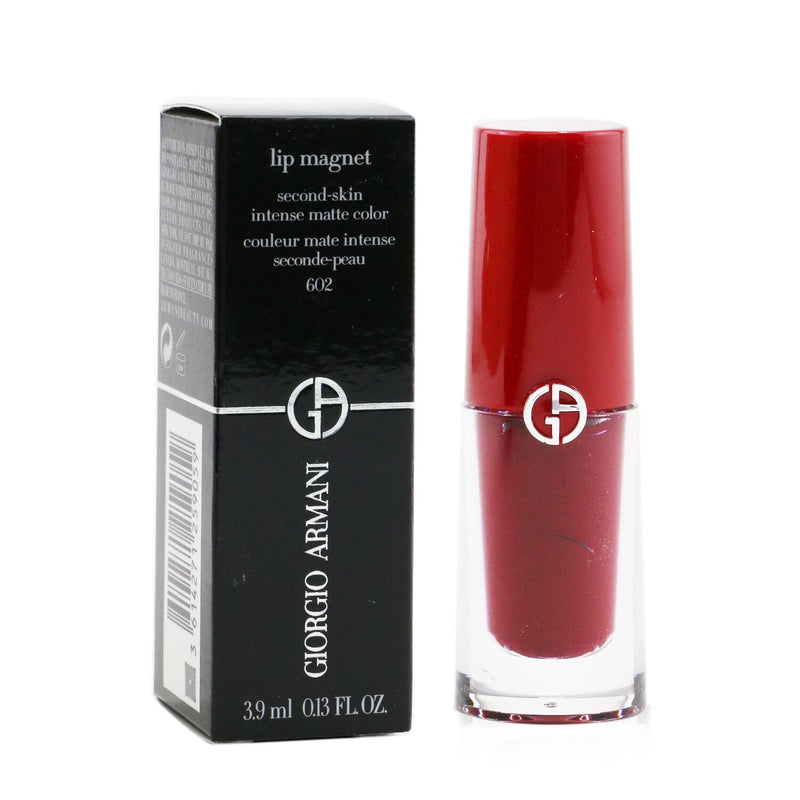 Giorgio Armani Lip Magnet Second Skin Intense Matte Color - # 602 Night Viper  3.9ml/0.13oz