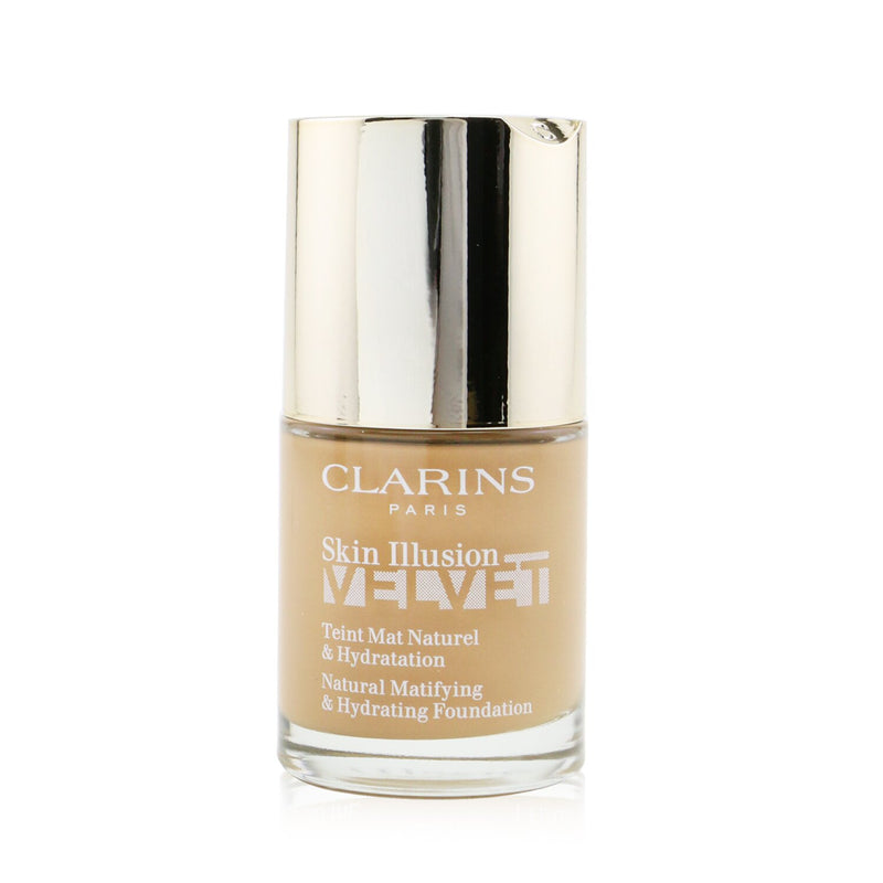 Clarins Skin Illusion Velvet Natural Matifying & Hydrating Foundation - # 113C Chestnut  30ml/1oz