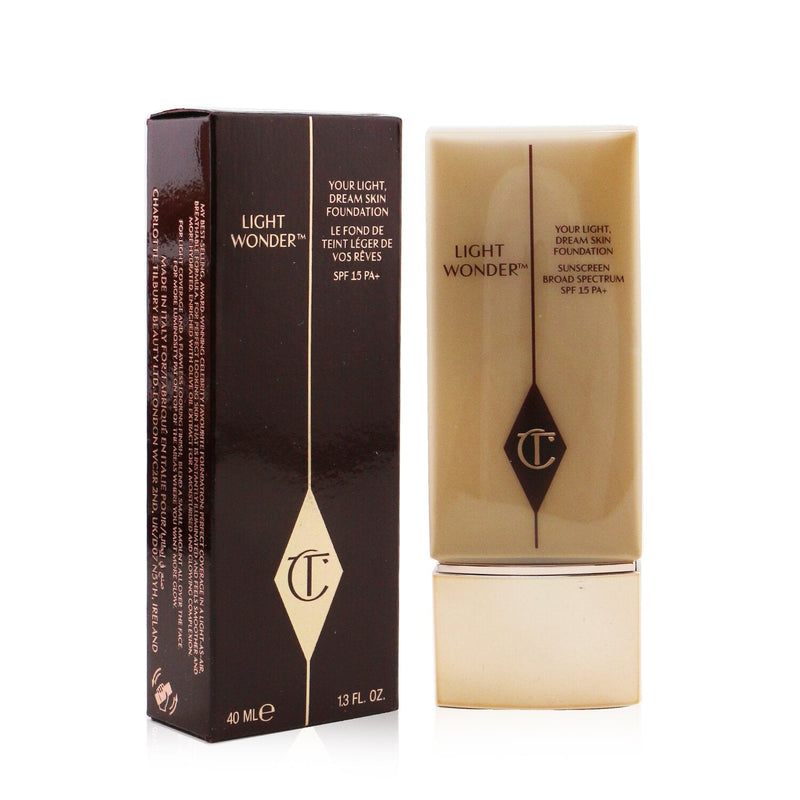 Charlotte Tilbury Light Wonder Foundation SPF 15 - # 9 Deep (Tan With Yellow Neutral Undertones)  40ml/1.4oz