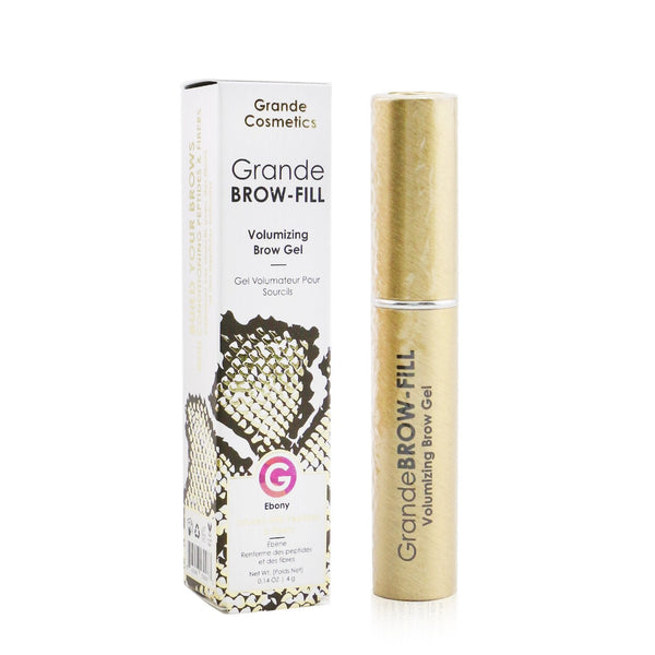 Grande Cosmetics (GrandeLash) GrandeBrow Fill Volumizing Brow Gel - # Ebony  4g/0.14oz