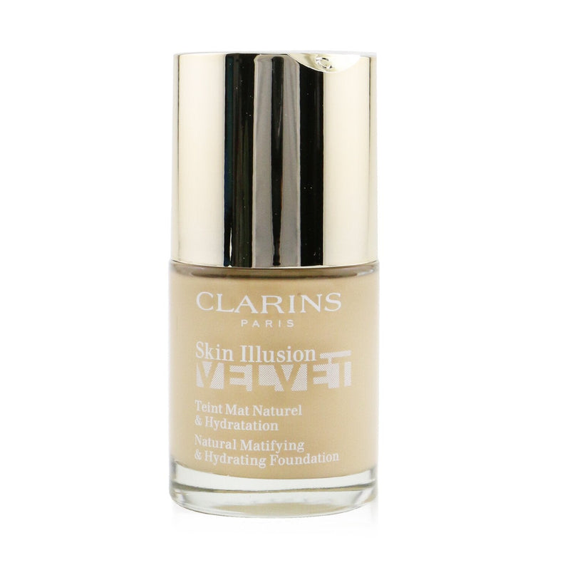 Clarins Skin Illusion Velvet Natural Matifying & Hydrating Foundation - # 108.5W Cashew  30ml/1oz