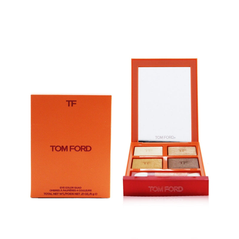 Tom Ford Eye Color Quad (Bitter Peach Limited Edition) - # 04 Suspicion  6g/0.21oz