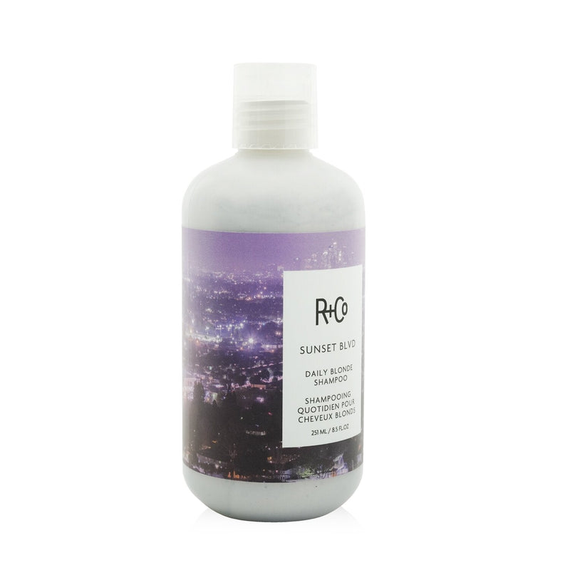 R+Co Sunset Blvd Daily Blonde Shampoo  251ml/8.5oz