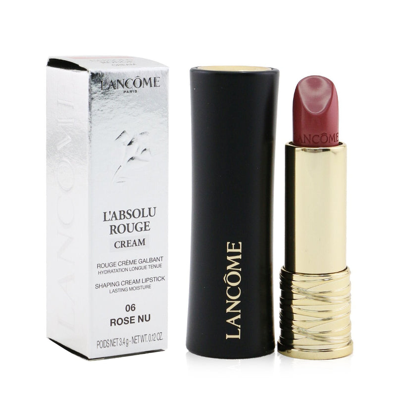 Lancome L'Absolu Rouge Lipstick - # 06 Rose Nu (Cream)  3.4g/0.12oz