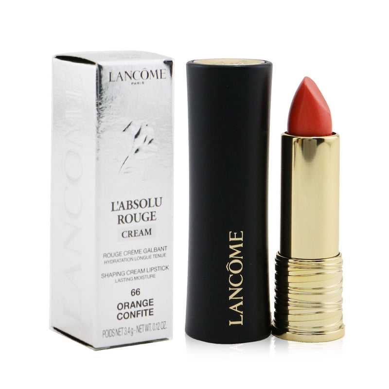 Lancome L'Absolu Rouge Cream Lipstick - # 66 Orange Confite  3.4g/0.12oz