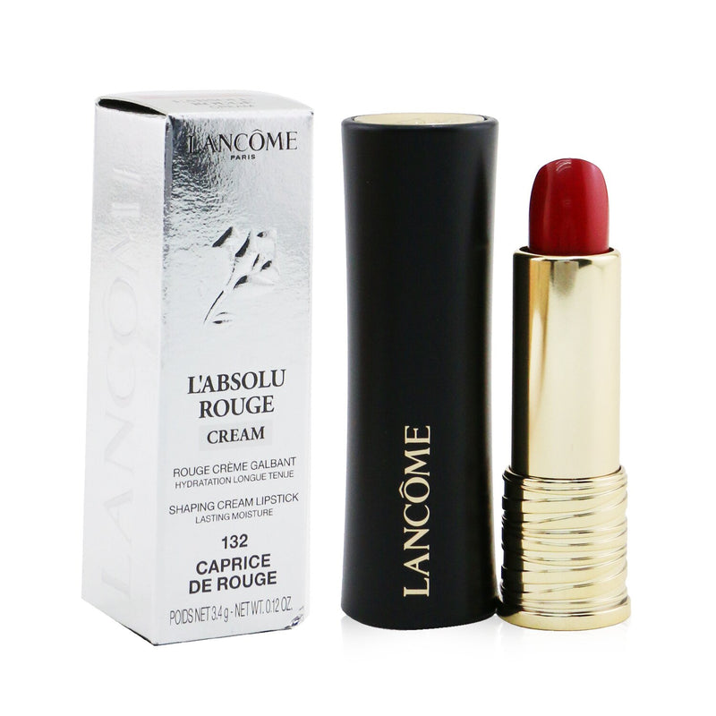 Lancome L'Absolu Rouge Cream Lipstick - # 132 Caprice De Rouge  3.4g/0.12oz