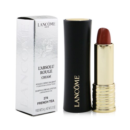 Lancome L'Absolu Rouge Cream Lipstick - # 274 French Tea  3.4g/0.12oz