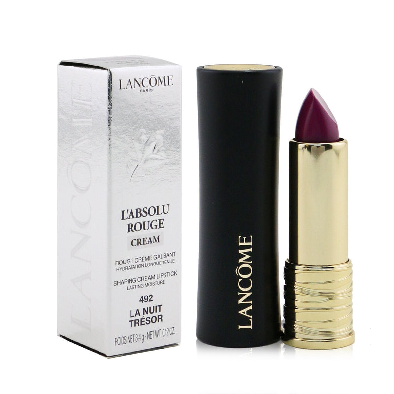 Lancome L'Absolu Rouge Lipstick - # 492 La Nuit Tresor (Cream)  3.4g/0.12oz