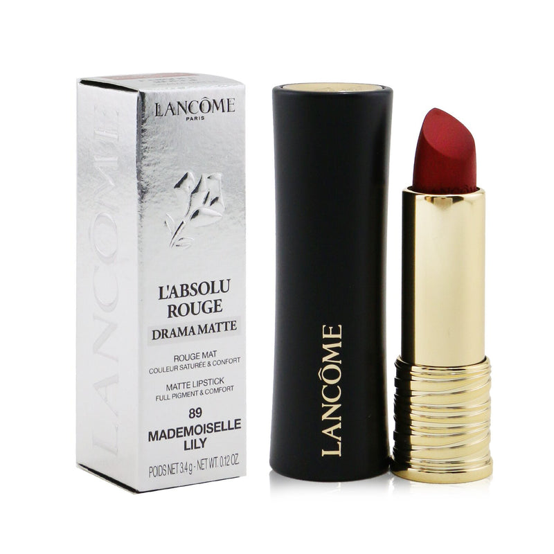 Lancome L'Absolu Rouge Drama Matte Lipstick - # 89 Mademoiselle Lily  3.4g/0.12oz