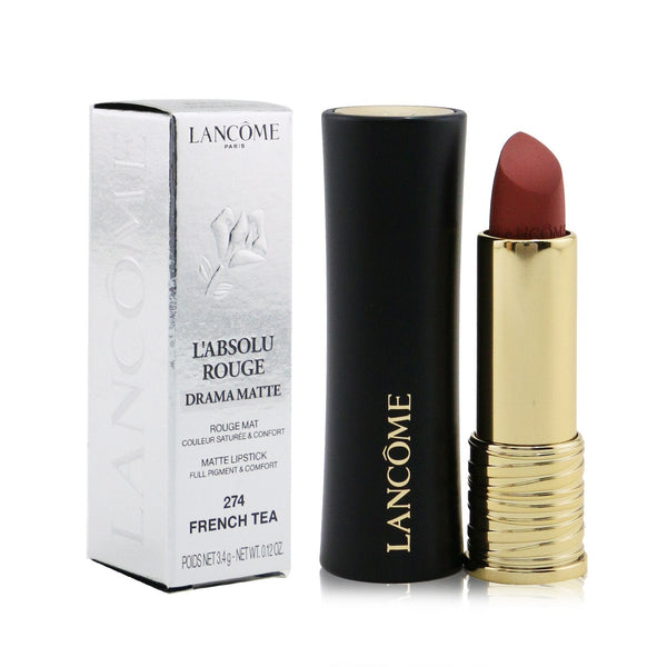 Lancome L'Absolu Rouge Lipstick  - # 274 French Tea (Drama Matte)  3.4g/0.12oz