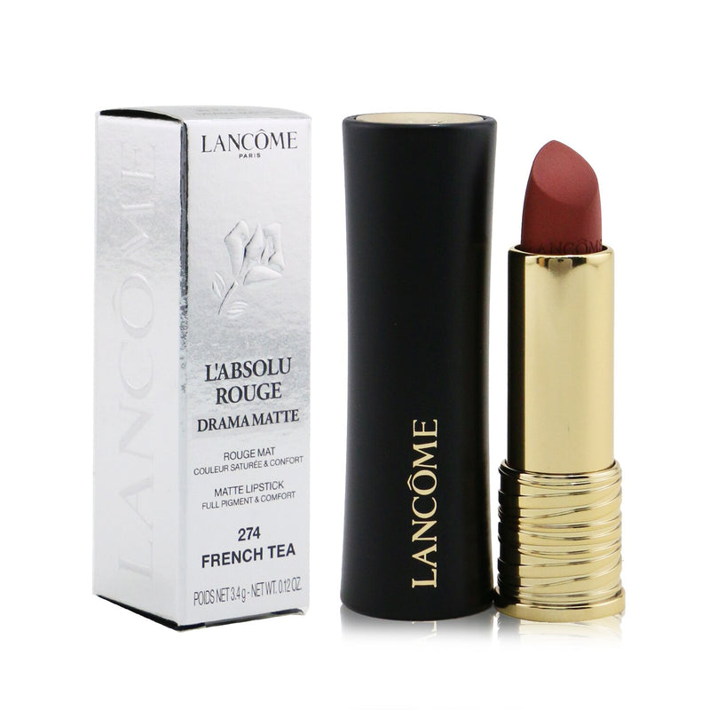 Lancome L'Absolu Rouge Drama Matte Lipstick - # 274 French Tea  3.4g/0.12oz